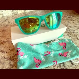 Goodr Turquoise sunglasses
